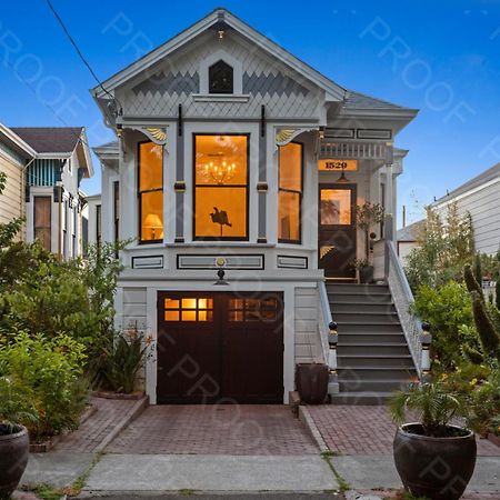 Garden Level Flat In 1885 Queen Anne Victorian Cottage In Alameda Esterno foto